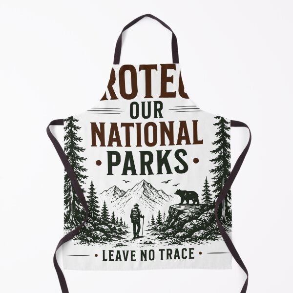 Item preview, Protect Our National Parks Leave No Trace Design designed and sold by TeeVerse27.