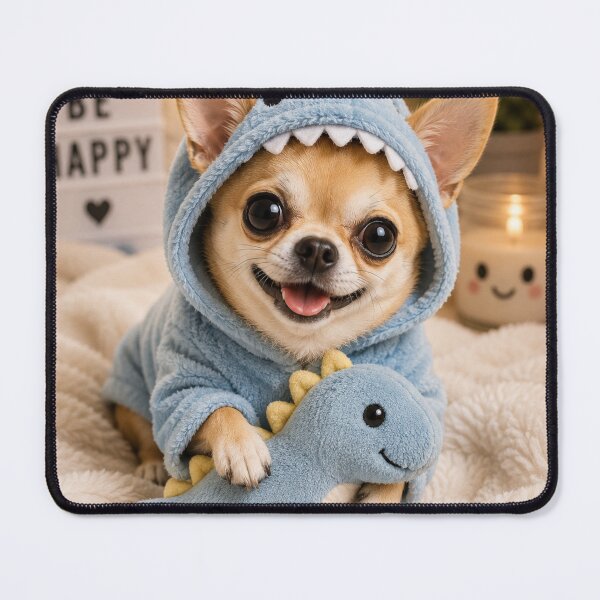 Item preview, Cute Chihuahua Dinosaur Hoodie designed and sold by BagFactoryUK.