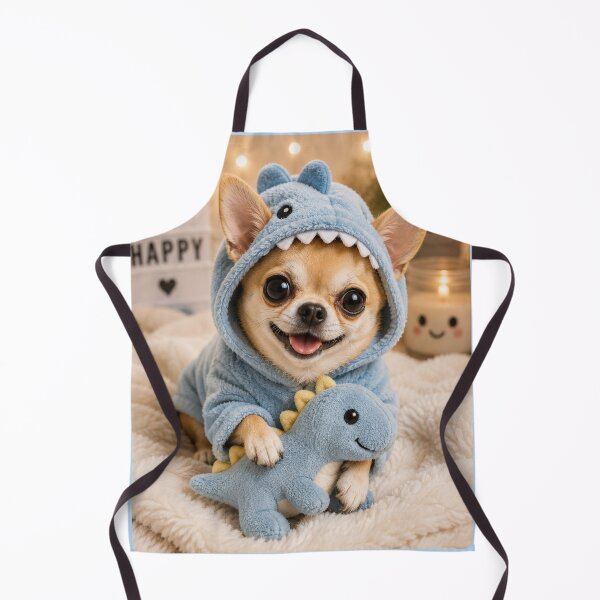 Item preview, Cute Chihuahua Dinosaur Hoodie designed and sold by BagFactoryUK.