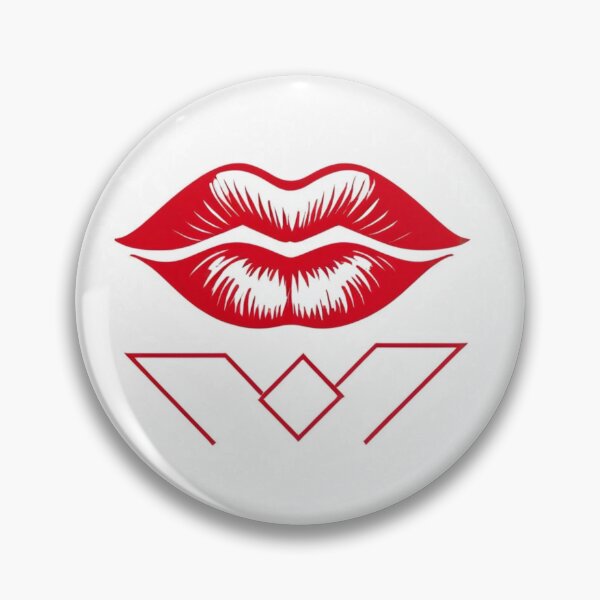 Item preview, Red Lips with Triangle designed and sold by RAISC.