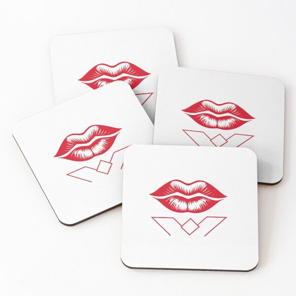 Item preview, Red Lips with Triangle designed and sold by RAISC.