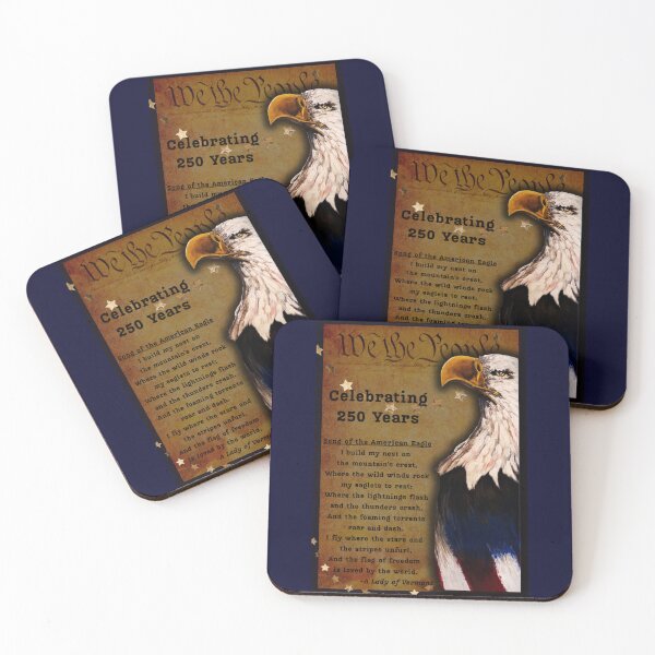 Item preview, We The People American Eagle Vintage 250 Years designed and sold by ArtistsAtticWI.