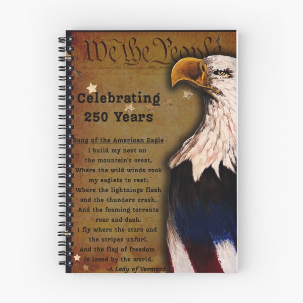 Item preview, We The People American Eagle Vintage 250 Years designed and sold by ArtistsAtticWI.