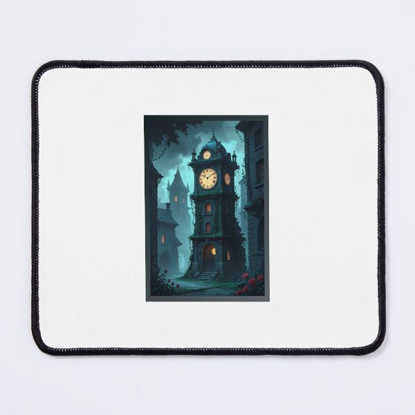 Item preview, Ivy Covered Clock Tower Fantasy designed and sold by ArtByih.