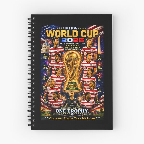 Item preview, FIFA WORLD CUP 2026 - USA - COUNTRY ROADS TAKE ME HOME designed and sold by DBM Photo Art 1.