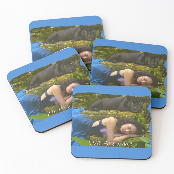 Item preview, WE ARE ONE (Sleeping Lady and Black Leopard - by ACCI) designed and sold by VanyssaGraphics.