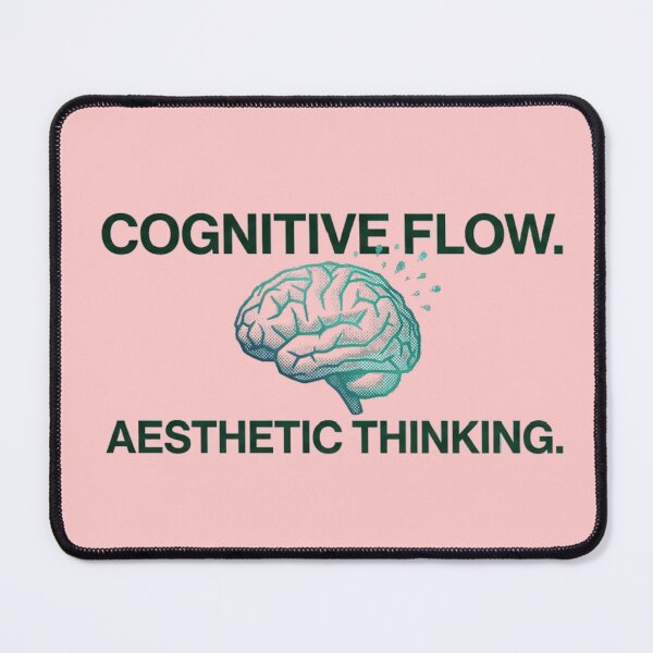Item preview, Cognitive Flow. Aesthetic Thinking. | Minimalist Brain Graphic T-Shirt | Psychology & Neuroscience Streetwear | Abstract Mindset Art designed and sold by EIPTOW.