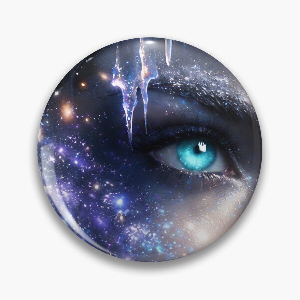 Item preview, Cosmic Ice Queen – Frost & Starlight designed and sold by BroPagandaPanda.