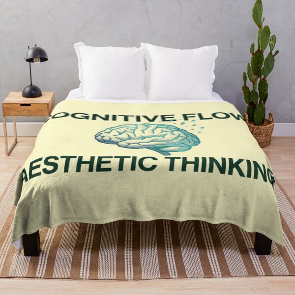 Item preview, Cognitive Flow. Aesthetic Thinking. | Minimalist Brain Graphic T-Shirt | Psychology & Neuroscience Streetwear | Abstract Mindset Art designed and sold by EIPTOW.