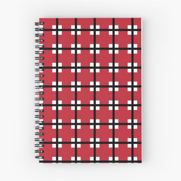 Item preview, Red Black & White Overlapping Squares designed and sold by Digitalmyth's Designs.