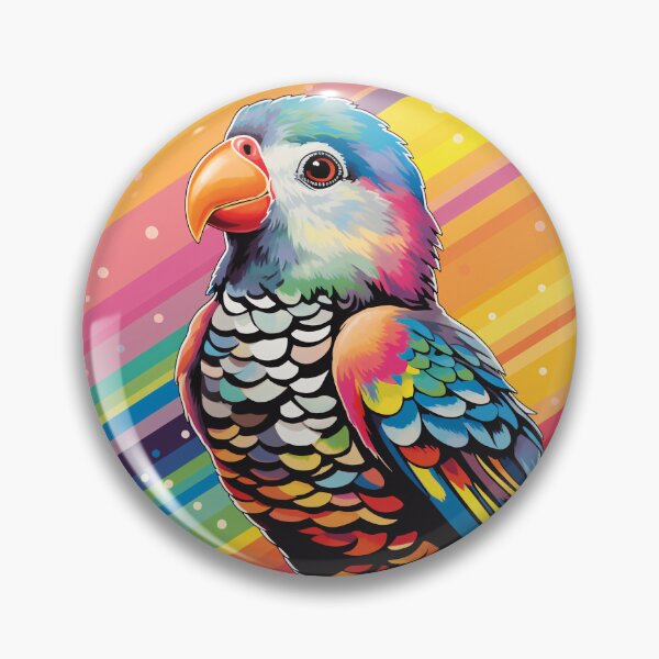 Item preview, Funny Zebra Finch Colorful Rainbow Cute Boys Girls Kids designed and sold by rafaeltto.