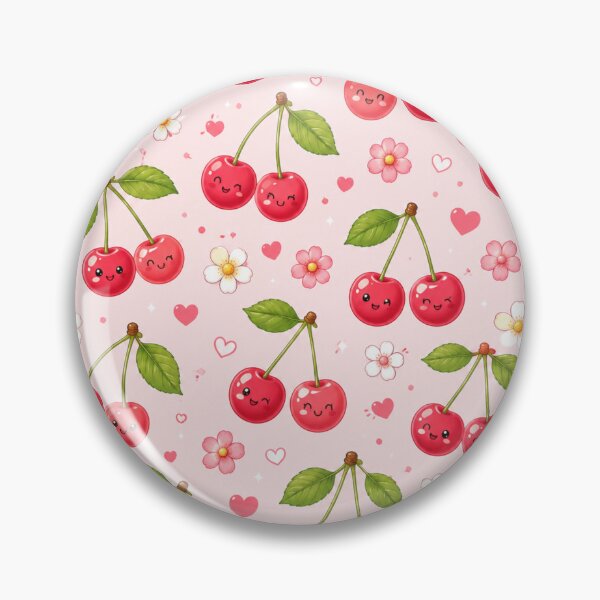 Item preview, Cute Cherry Pattern  Seamless Pattern Fruit Print designed and sold by Aramdesing.