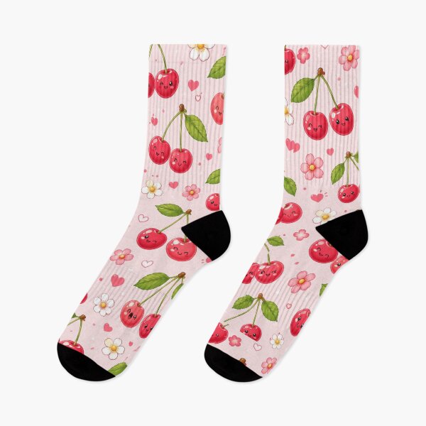 Item preview, Cute Cherry Pattern  Seamless Pattern Fruit Print designed and sold by Aramdesing.