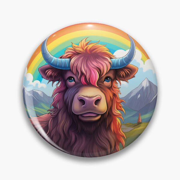 Item preview, Funny Yak Colorful Rainbow Cute Boys Girls Kids designed and sold by rafaeltto.