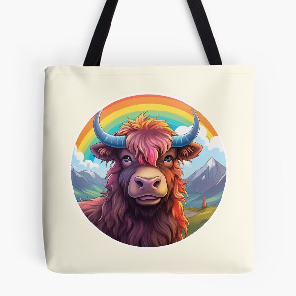 Item preview, Funny Yak Colorful Rainbow Cute Boys Girls Kids designed and sold by rafaeltto.