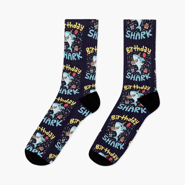 Item preview, Birthday Shark designed and sold by jaygo.