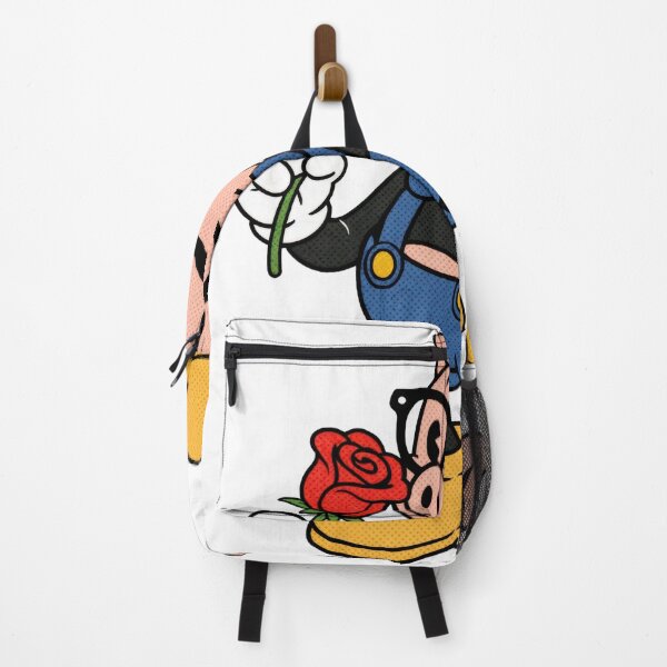 Item preview, Sticker - Decal - Charming Pig in Blue Beret designed and sold by ForeverPrintsOK.