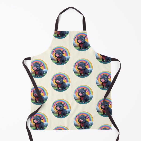 Item preview, Funny Warty Pig Colorful Rainbow Cute Boys Girls Kids designed and sold by rafaeltto.