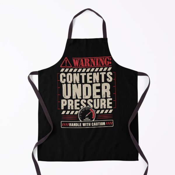 Item preview, Warning: Contents Under Pressure | Funny Burnout & Overthinking Design designed and sold by 1timelab.