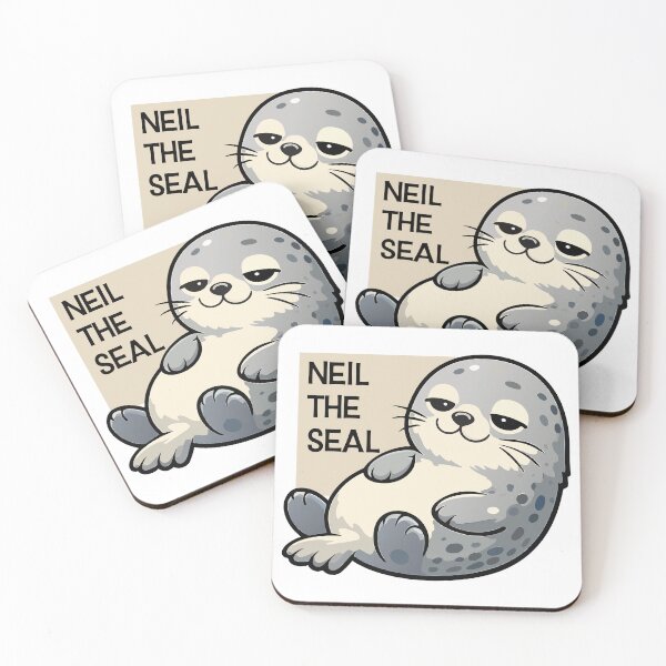 Item preview, Adorable Kawaii Seal Illustration Sticker designed and sold by Colorsandpixels.