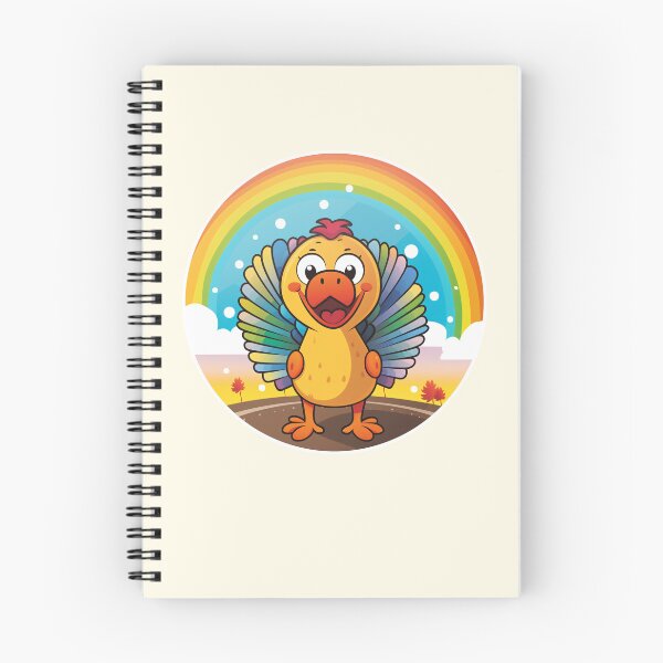 Item preview, Funny Turkey Colorful Rainbow Cute Boys Girls Kids designed and sold by rafaeltto.