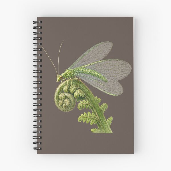 Item preview, Green Lacewing on Fern Frond Nature Study designed and sold by BloomStudio1.