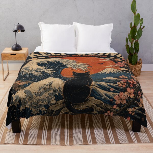 Item preview, Keep Going Vintage Japanese Cat Wave Retro Graphic designed and sold by irfanedysud.