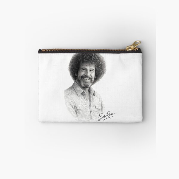 Item preview, Bob Ross Hand Drawn Pencil Portrait Fan Art designed and sold by karamram.