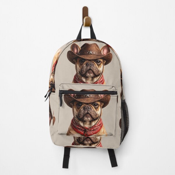 Item preview, Stylish Cowboy French Bulldog Dog Lover Gift designed and sold by BagFactoryUK.