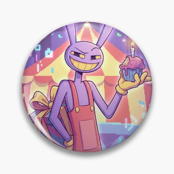 Aperçu de l'œuvre Anniversaire du cirque numérique JAX créée et vendue par DeviantMerch.