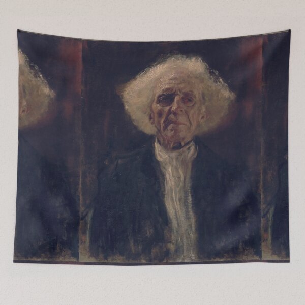 Item preview, Somber Portrait of an Old Man designed and sold by artofuniverse.