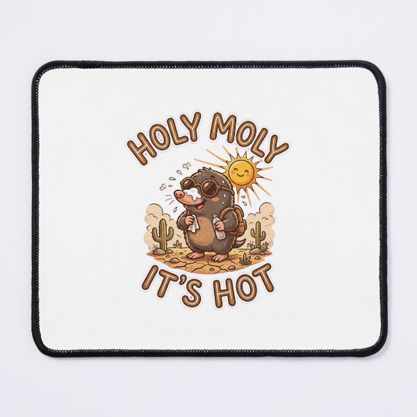 Item preview, Holy Moly Its Hot Funny Summer Tee designed and sold by 7Four1 Designs.