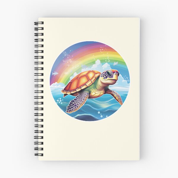 Item preview, Funny Sea Turtle Colorful Rainbow Cute Boys Girls Kids designed and sold by rafaeltto.
