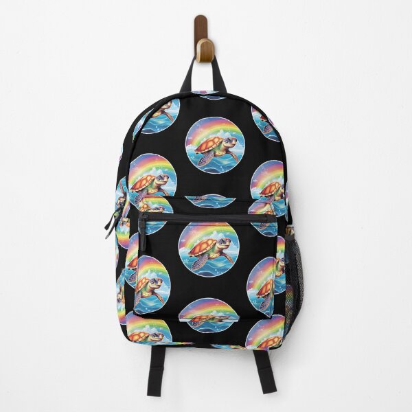 Item preview, Funny Sea Turtle Colorful Rainbow Cute Boys Girls Kids designed and sold by rafaeltto.