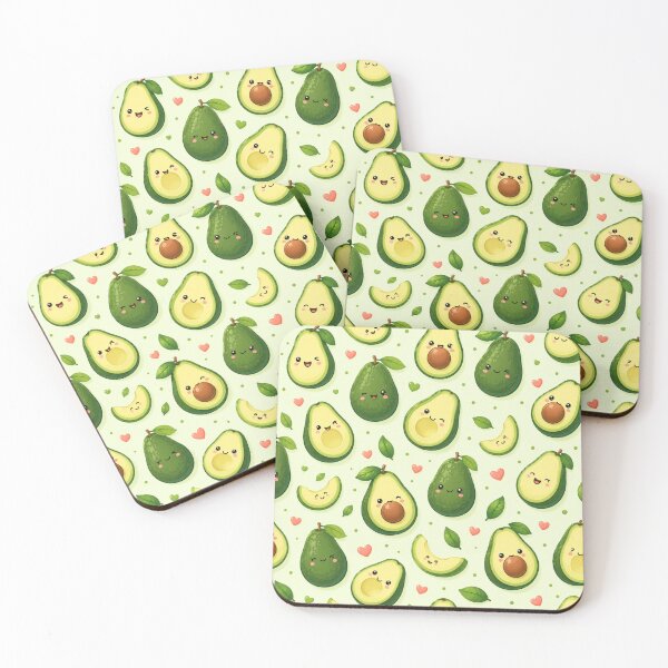 Item preview, Cute Avocado Pattern  Seamless Pattern Fruit Print designed and sold by Aramdesing.