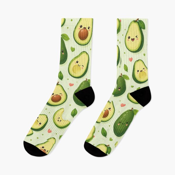 Item preview, Cute Avocado Pattern  Seamless Pattern Fruit Print designed and sold by Aramdesing.