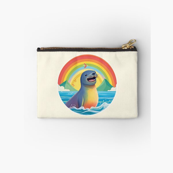 Item preview, Funny Sea Lion Colorful Rainbow Cute Boys Girls Kids designed and sold by rafaeltto.