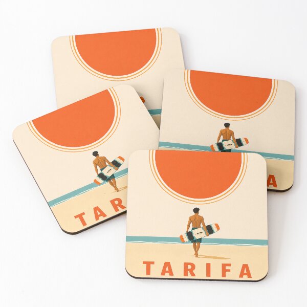 Item preview, Sunset Session Vintage Kitesurf Beach Poster designed and sold by Islabonita..
