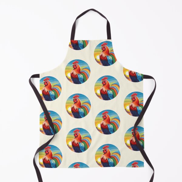 Item preview, Funny Rooster Colorful Rainbow Cute Boys Girls Kids designed and sold by rafaeltto.