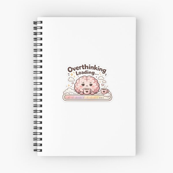 Item preview, Overthinking Loading designed and sold by NovaSticker Studio.
