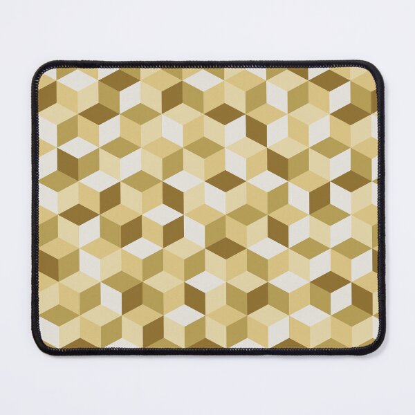 Item preview, 3D Cube Pattern - Gold designed and sold by Vytfur Zone.
