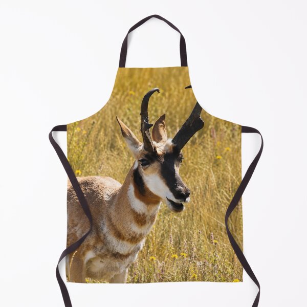 Item preview, Golden Prairie Sentinel – Pronghorn Wildlife Portrait designed and sold by Kimberly Palmer.