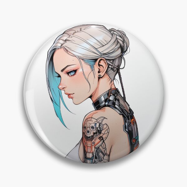 Item preview, Cyborg Girl designed and sold by ArtCraftLab.