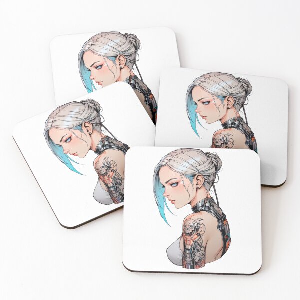 Item preview, Cyborg Girl designed and sold by ArtCraftLab.