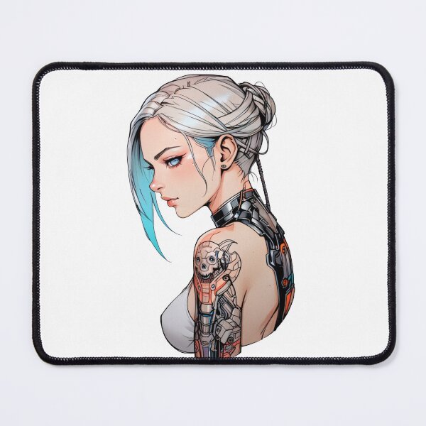 Item preview, Cyborg Girl designed and sold by ArtCraftLab.