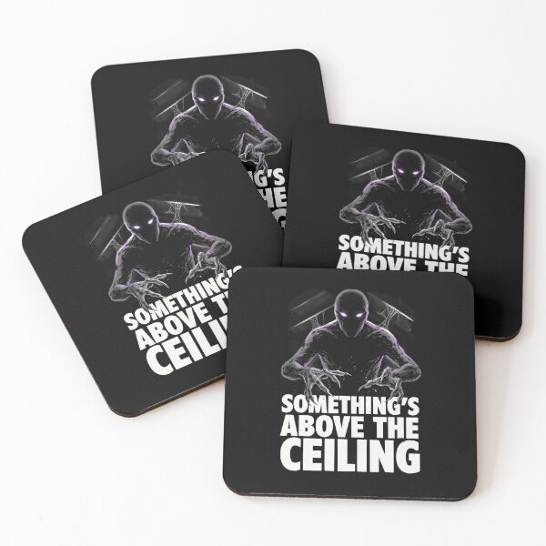Item preview, Something's Above The Ceiling, Attic Horror Vintage designed and sold by CryptReel.