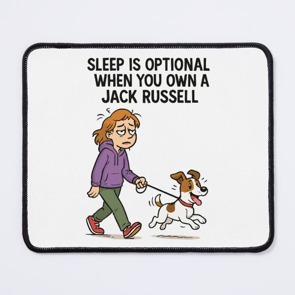 Item preview, Tired Dog Owner & Jack Russell Comic designed and sold by Pineapple-Tree.