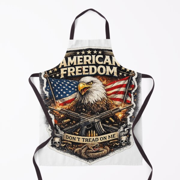 Item preview, American Freedom Eagle Shirt | Don't Tread On Me Patriotic USA Graphic | Bald Eagle Vintage Independence Design designed and sold by littlestore.