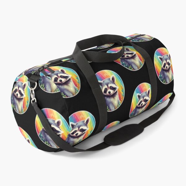 Item preview, Funny Raccoon Colorful Rainbow Cute Boys Girls Kids designed and sold by rafaeltto.