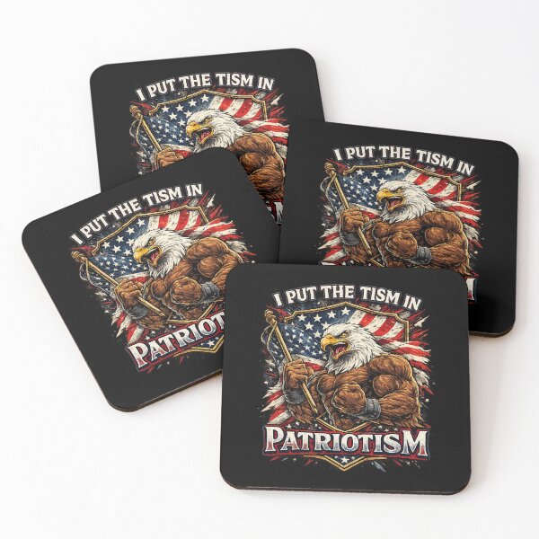 Item preview, I Put The Tism In Patriotism Athletic Eagle designed and sold by Sujka.